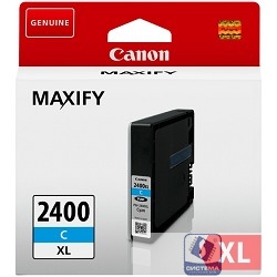 Canon  PGI-2400XLC 9274B001 Картридж струйный для Canon iB4040/МВ5040/5340, Голубой 