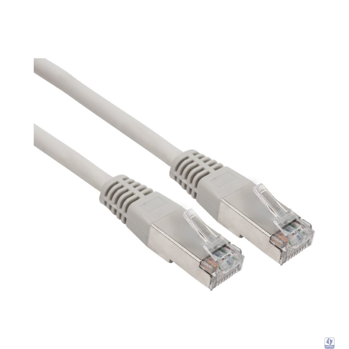 Rexant (18-8102-1) Шнур коммутационный, патч-корд F/UTP RJ45-RJ45, CAT 6, LSZH серый, 1м