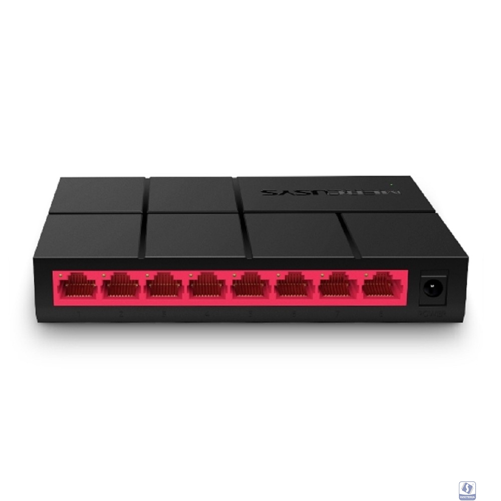 Mercusys MS108G Настольный коммутатор с 8 портами 10/100/1000 Мбит/с