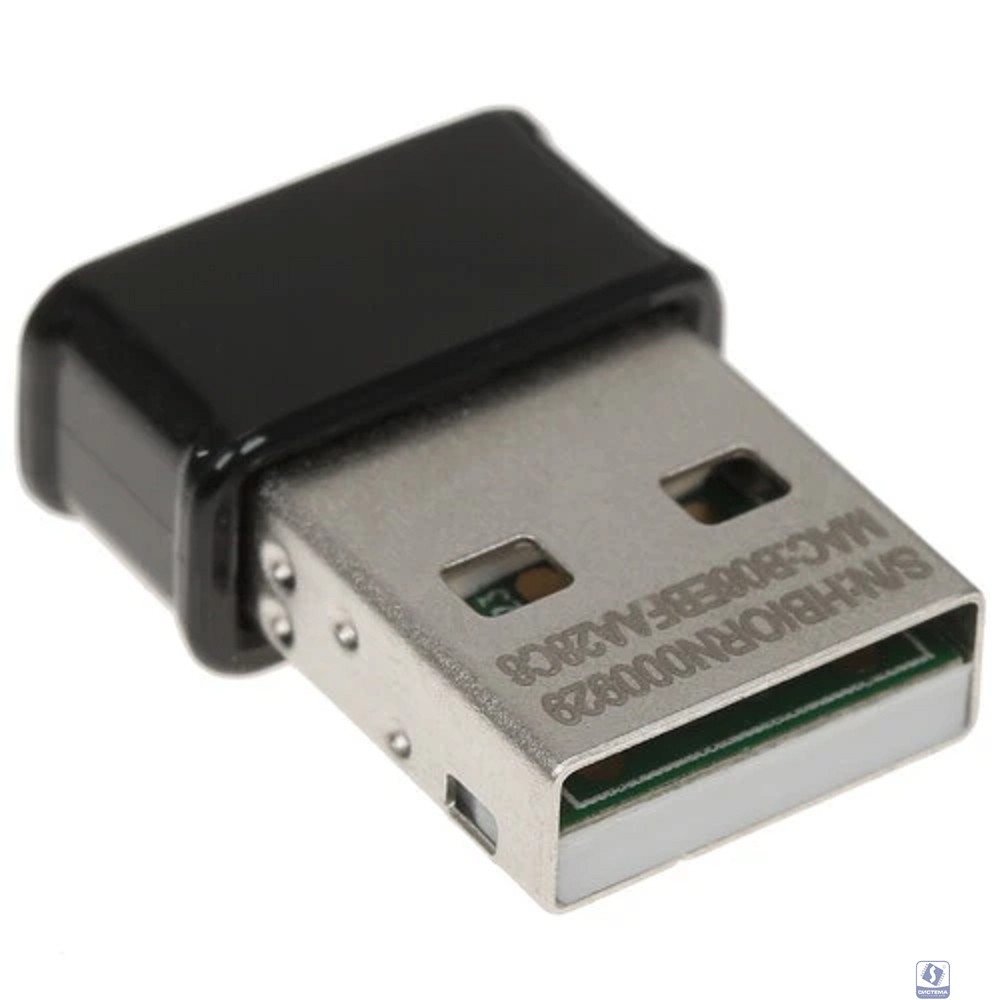 ASUS USB-AC53 NANO Беспроводной двухдиапазонный USB 2.0 адаптер  AC1200, Wi-Fi 5 (ac)