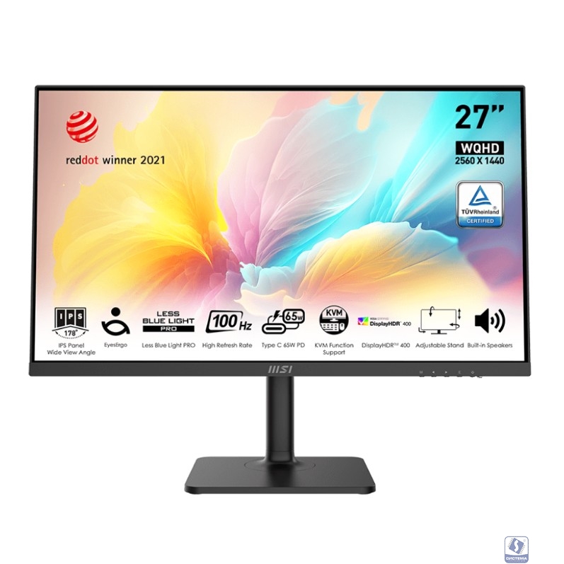 MSI PRO 27" MD272QXP черный  [9S6-3PB19H-233]