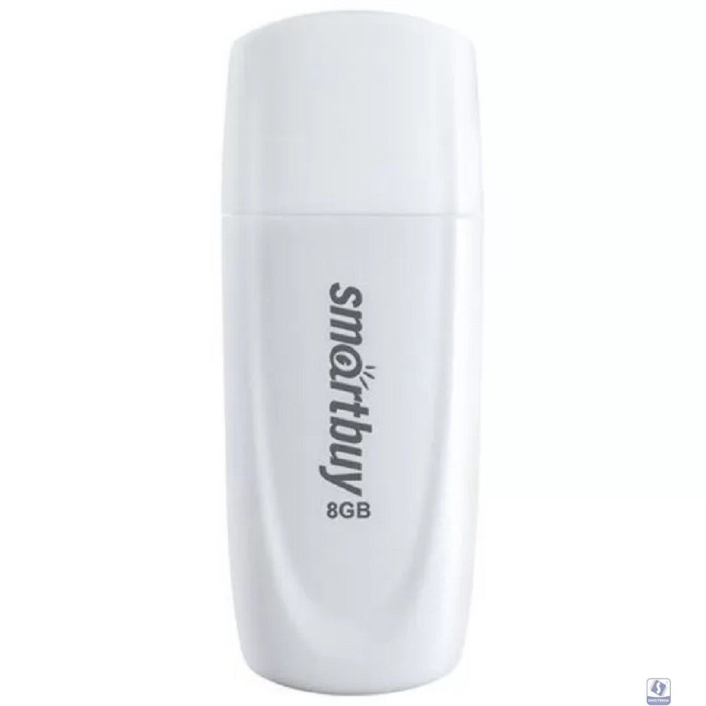 Smartbuy USB Drive 8GB Scout White (SB008GB2SCW) UFD 2.0