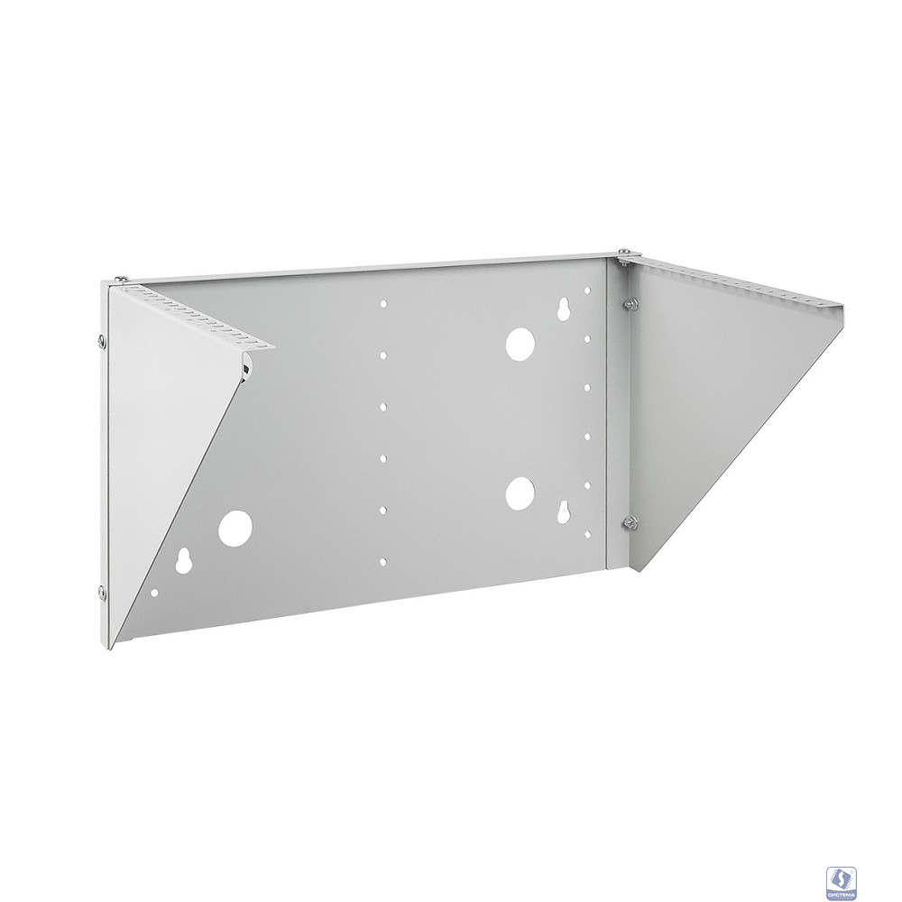 Cabeus NC-6U-V Кронштейн настенный вертикальный 19" 6U, цвет серый