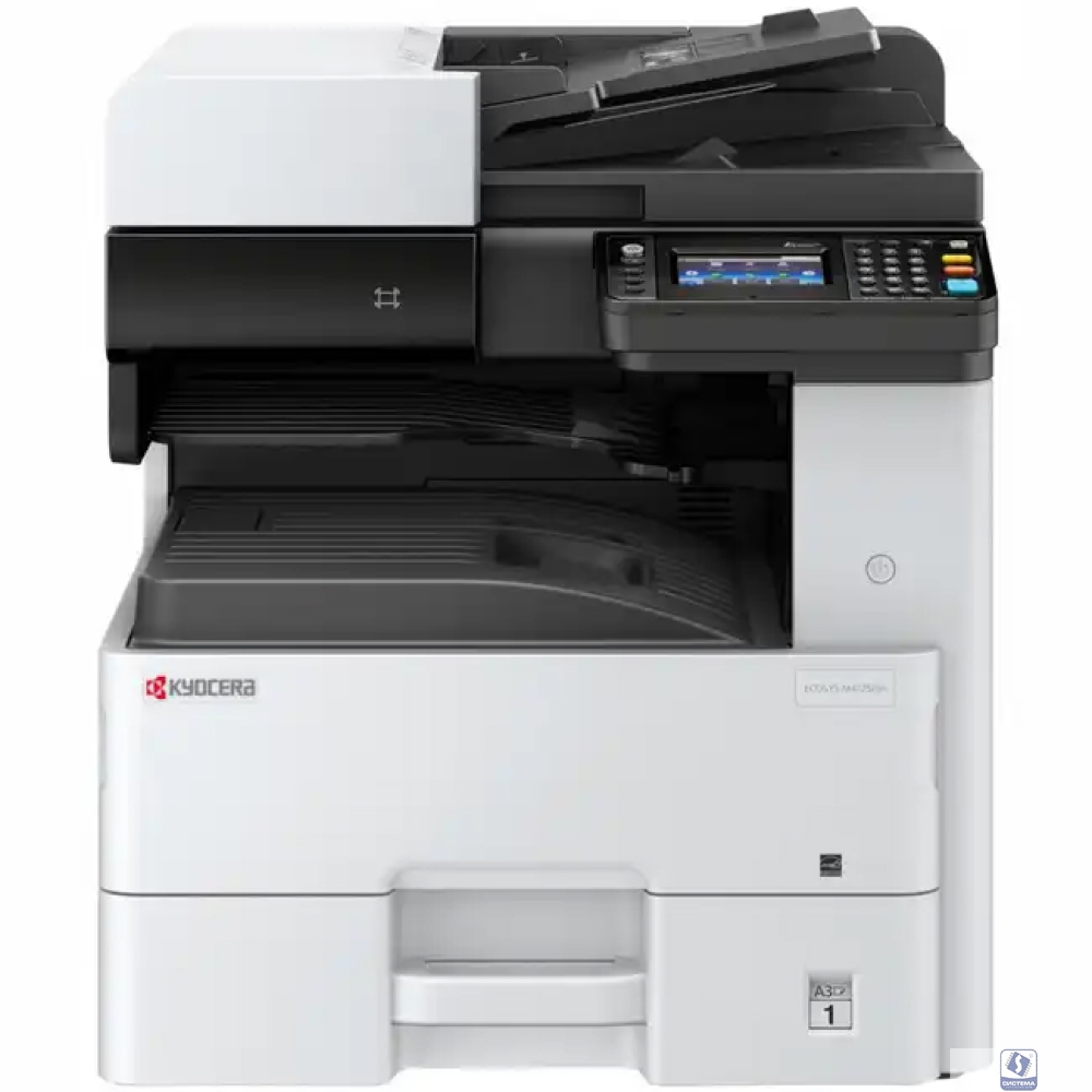 Kyocera M4125idn (1102P23AX0) (A3, P/C/S/,25 стр/мин,1Gb,USB,Network,Duplex,автоподатчик, старт.тонер 3000 стр. Tk-6110) АЗИЯ