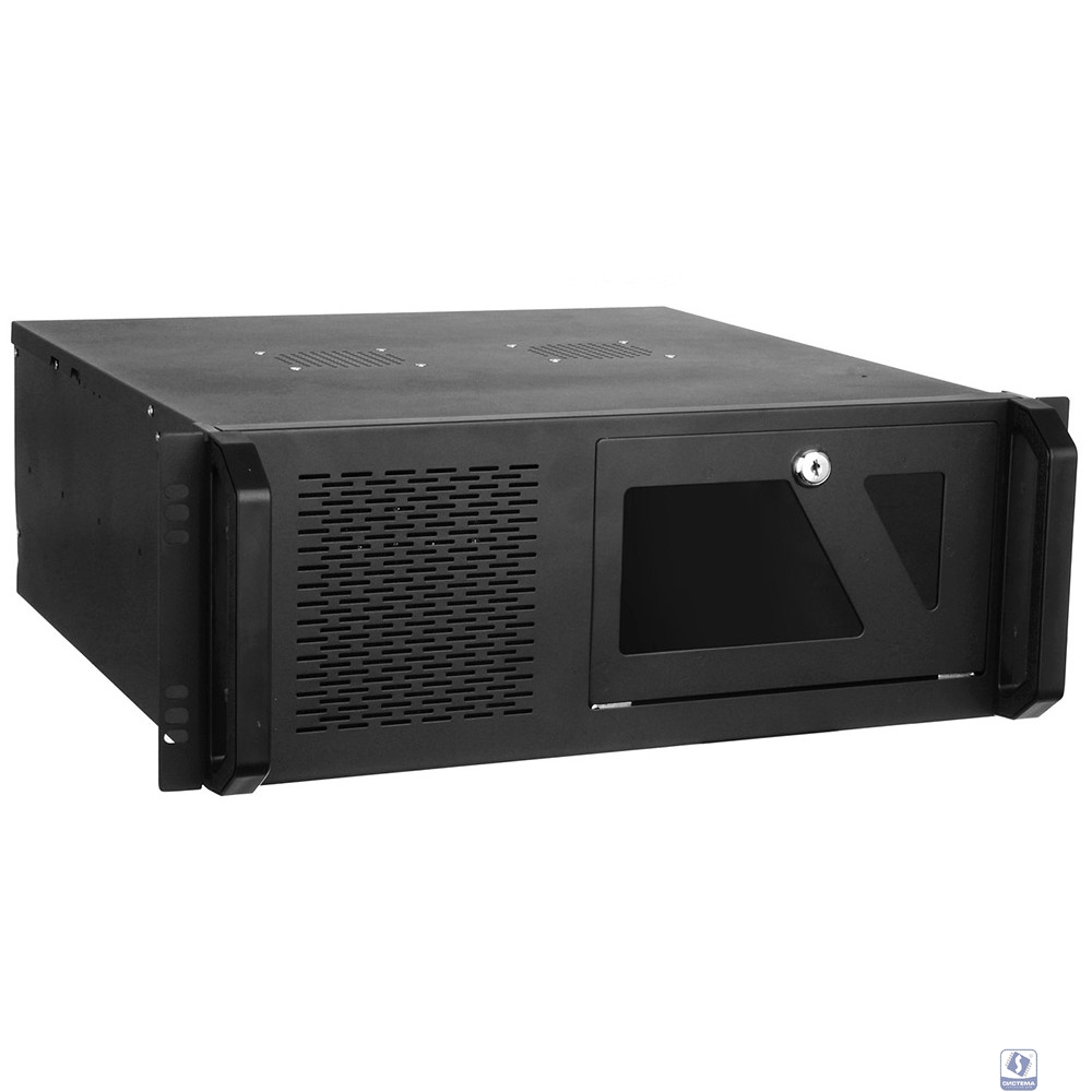 Exegate EX254718RUS Серверный корпус Exegate Pro 4U4021S/4U480-06 <RM 19",  высота 4U, глубина 480, без БП, USB>