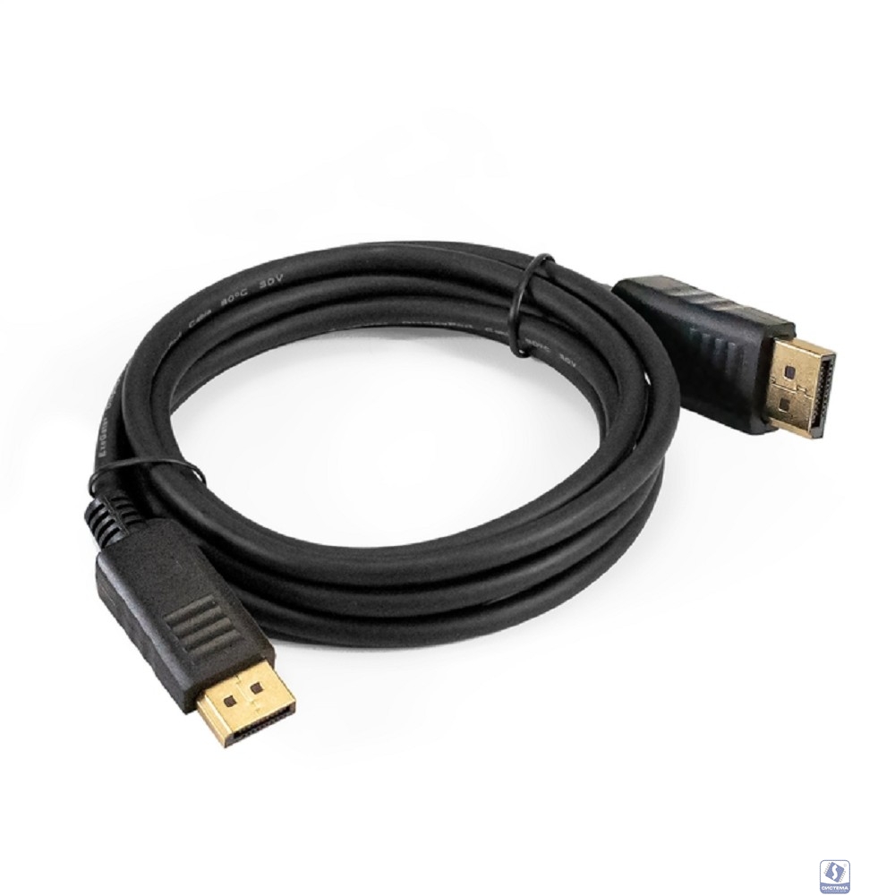 Exegate EX294679RUS Кабель DisplayPort ExeGate EX-CC-DP-2.0 (20M/20M, 2м, v1.2)