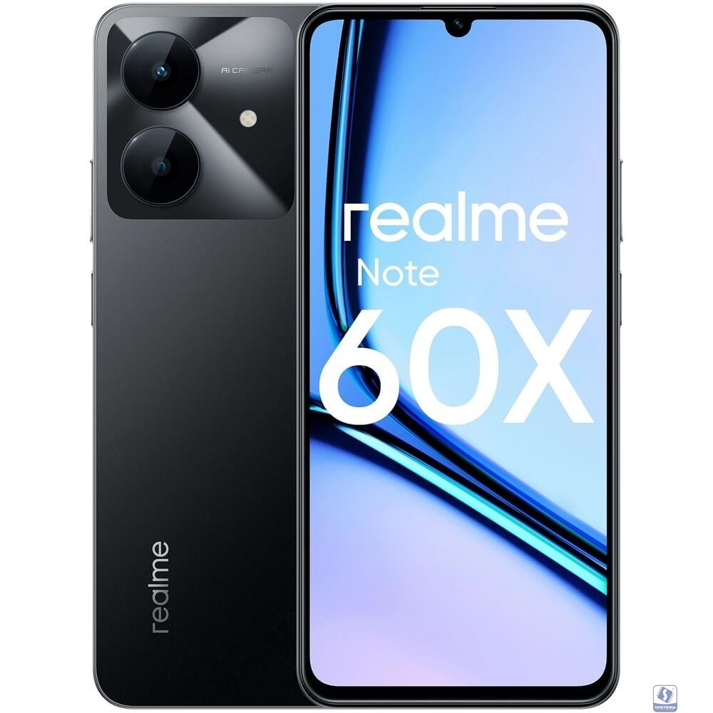 Realme RMX3938 Note 60х 3GB/64GB черный 