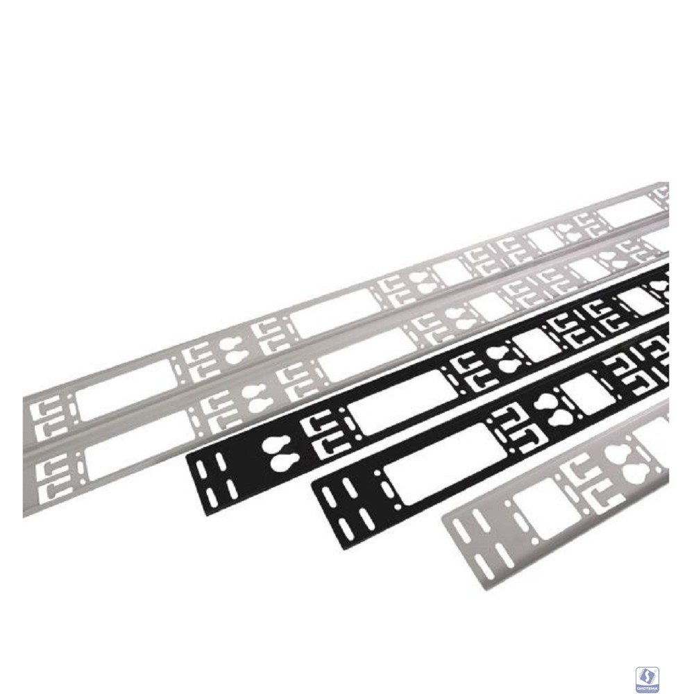 ЦМО Вертикальный кабельный органайзер в шкаф, ширина 75 мм 42U, цвет черный (ВКО-М-42.75-9005) 