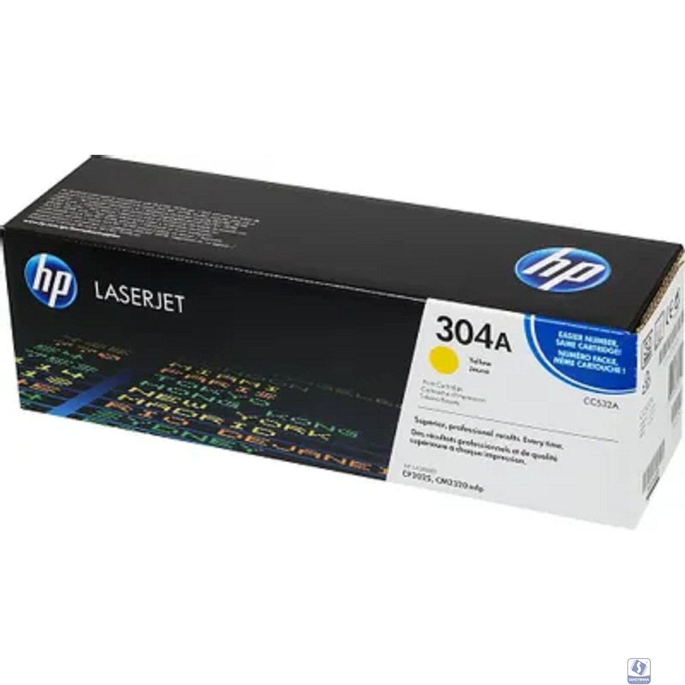 HP CC532A Картридж ,Yellow