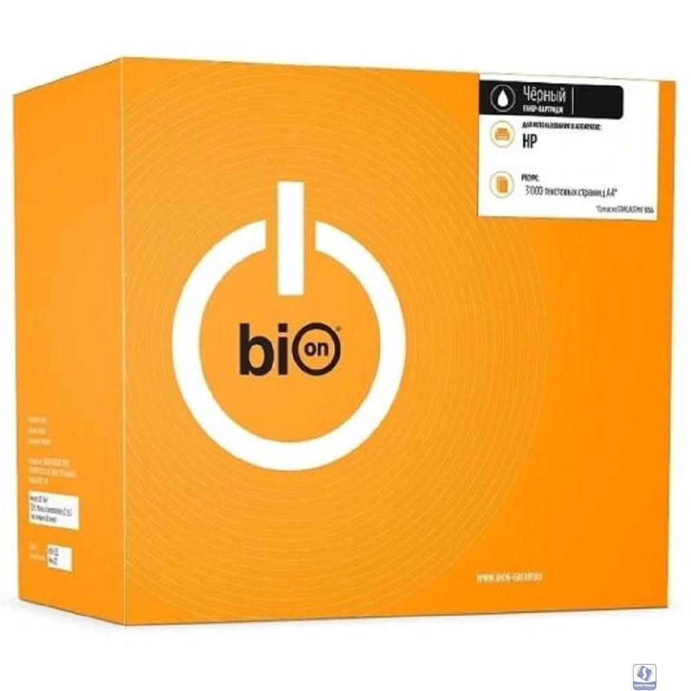 Bion BCR-Q2612/C703/C303-X3K Картридж для HP(3'000 стр.), Черный