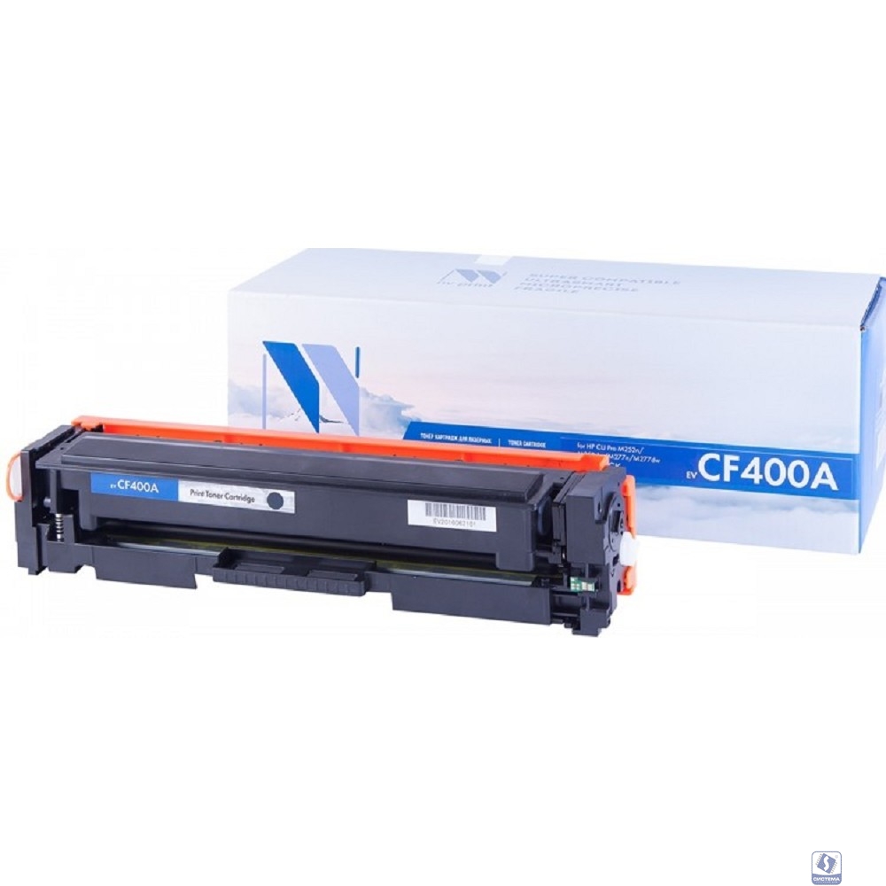 NV Print CF400A Картридж  для  HP Laser Jet Pro M252, MFP M277  BLACK 1500к.