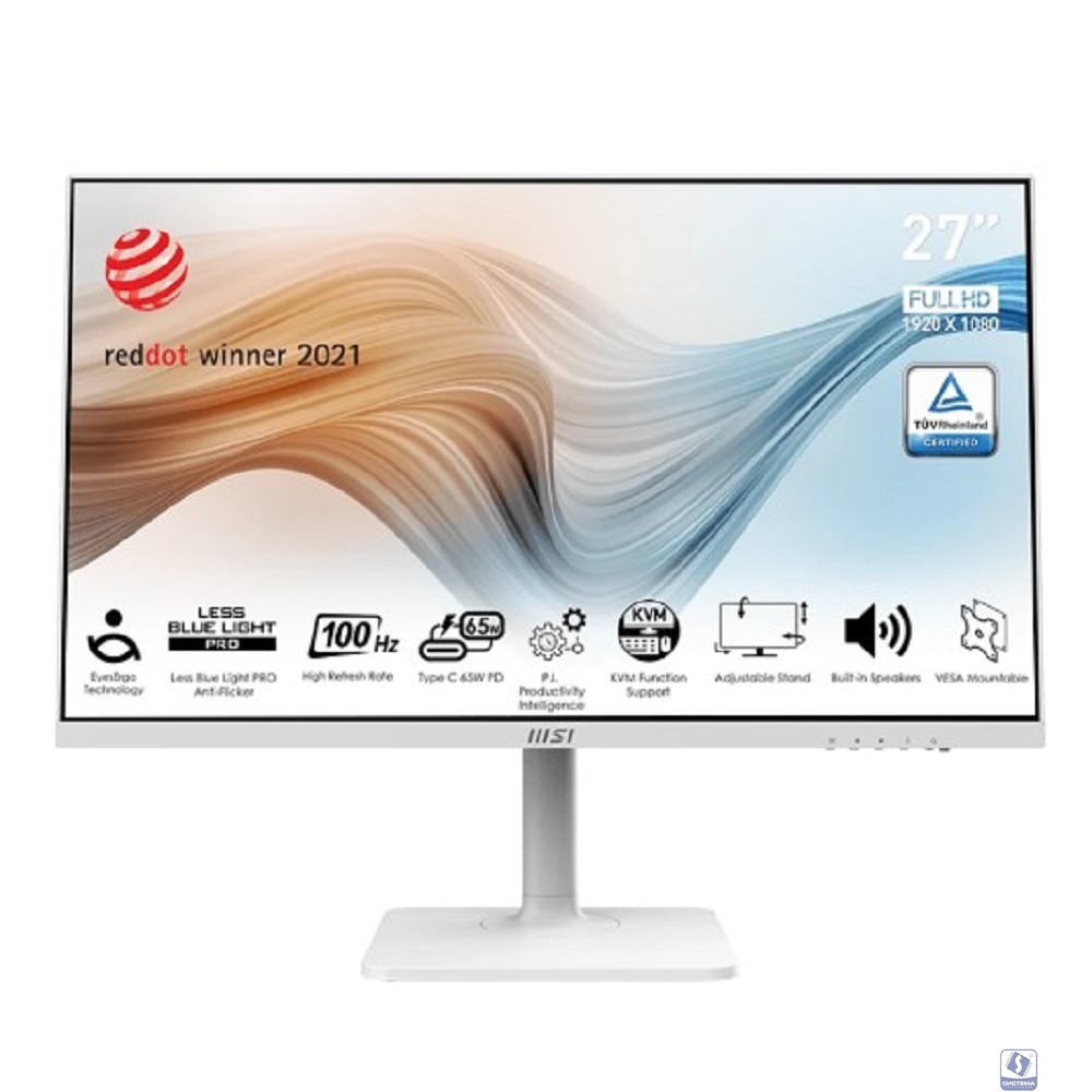 MSI Modern 27" MD272XPW белый [9s6-3pb19h-099]
