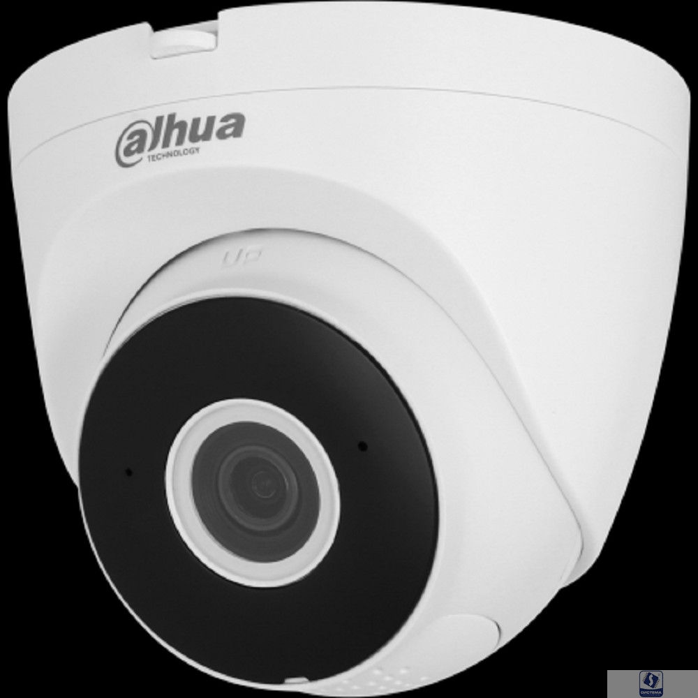 DAHUA DH-IPC-HDW1230DTP-SAW-0280B Уличная турельная IP-видеокамера 2Мп, 1/2.8” CMOS, объектив 2.8мм, микрофон, ИК 30м, WI-FI, IP67, металл/пластик