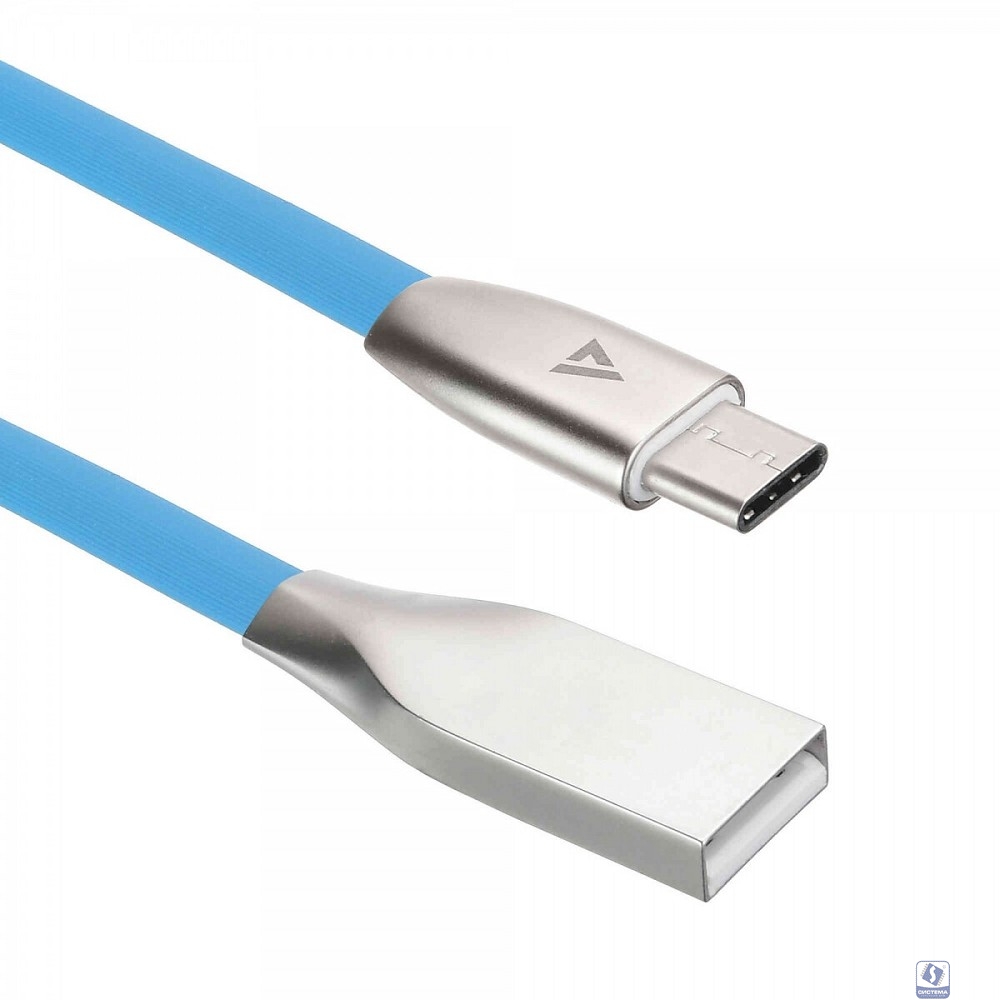 Кабели USB ACD USB кабель ACD-Infinity Type-C ; USB-A TPE, 1.2м, синий (ACD-U922-C2L)