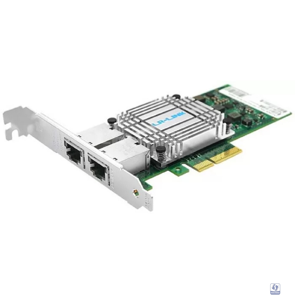 Lr-Link LREC9812BT PCIe x4 Dual-port 10G Copper Server Adapter (Intel X550)