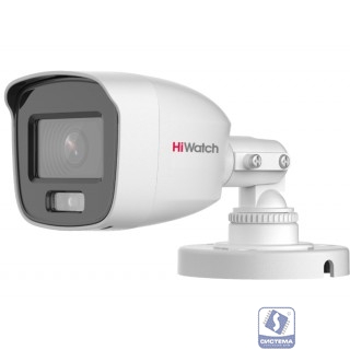 Камера видеонаблюдения аналоговая HiWatch DS-T500L(3.6mm) 3.6-3.6мм HD-CVI HD-TVI цв. корп.:белый