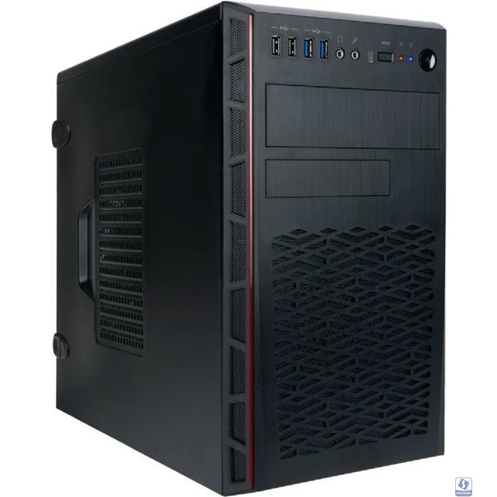 Mini Tower InWin EMR065 Black U3.0*2+U2.0*2+A(HD)+intrusion switch mATX  INWIN [6193033]