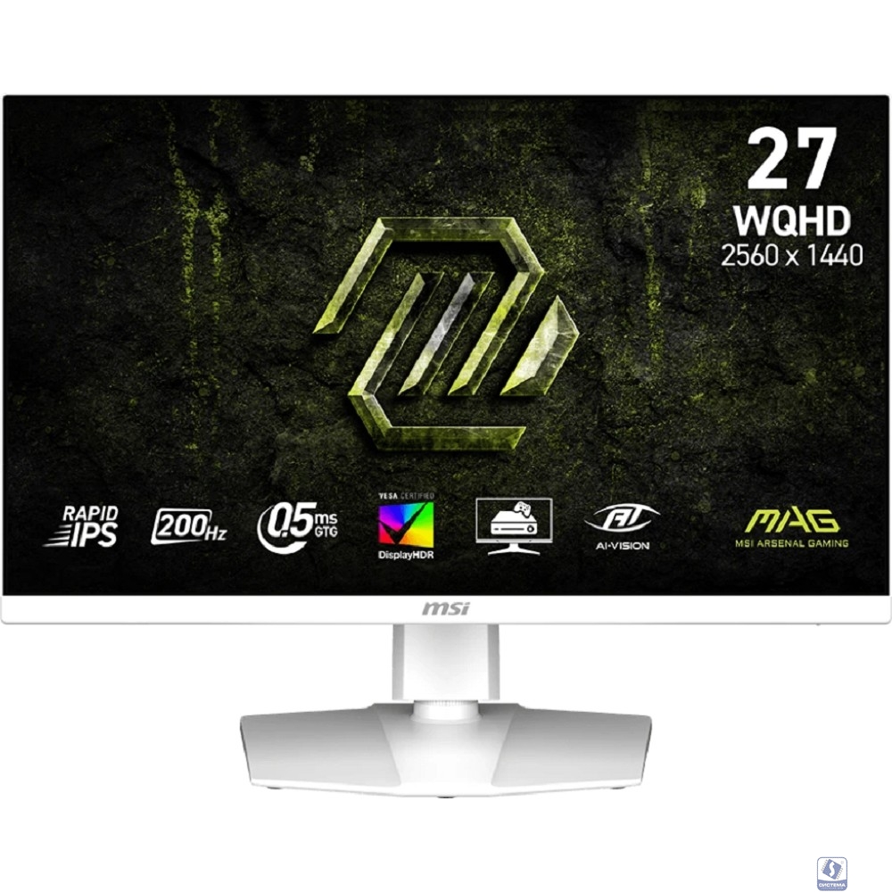 MSI MAG 27" 274QRFW E20 белый 