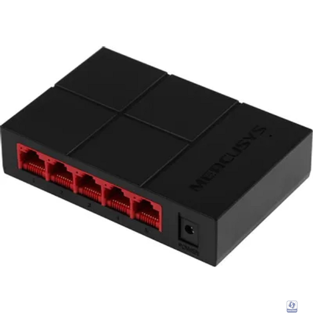 Mercusys MS105G Настольный коммутатор с 5 портами 10/100/1000 Мбит/с
