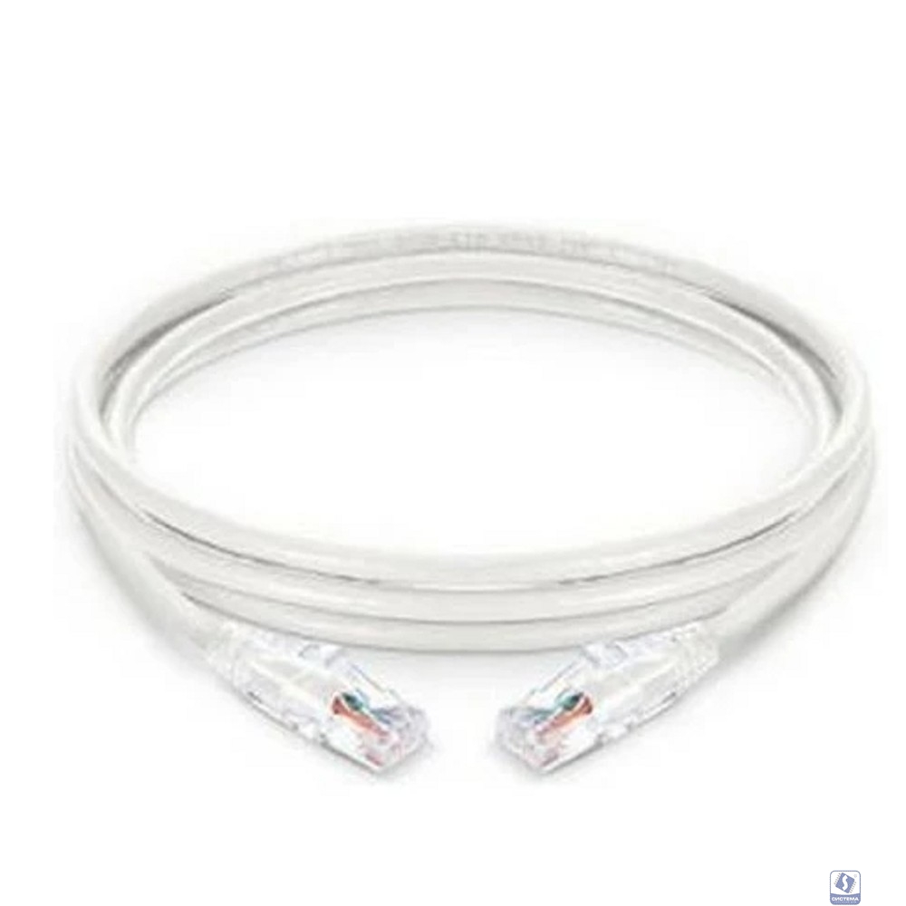 Кабель ACD Патч-корд ACD-LPU5C-50W |ACD-LPU5C-50W| Cat5e UTP 24AWG 4Pair, 7/0.18мм CU Белый, 5.0м 