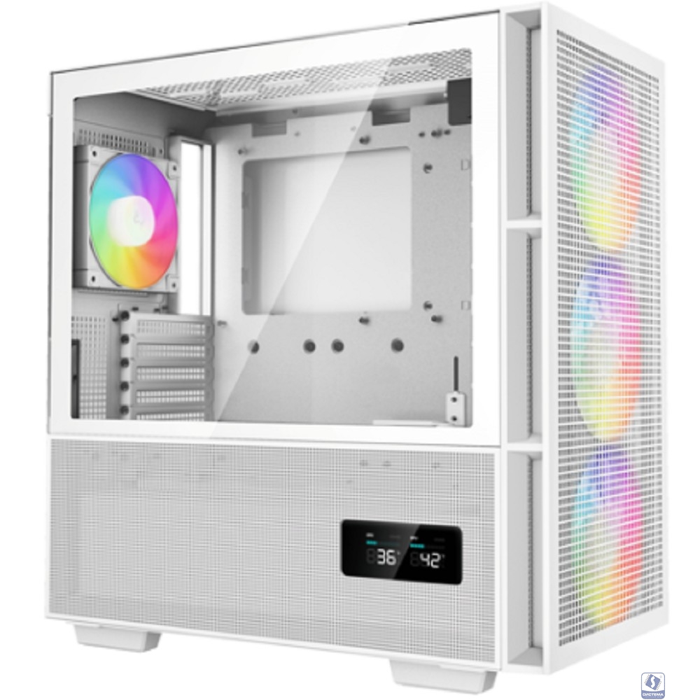 Deepcool CH560 DIGITAL без БП, боковое окно (закаленное стекло)[R-CH560-WHAPE4-G-1]