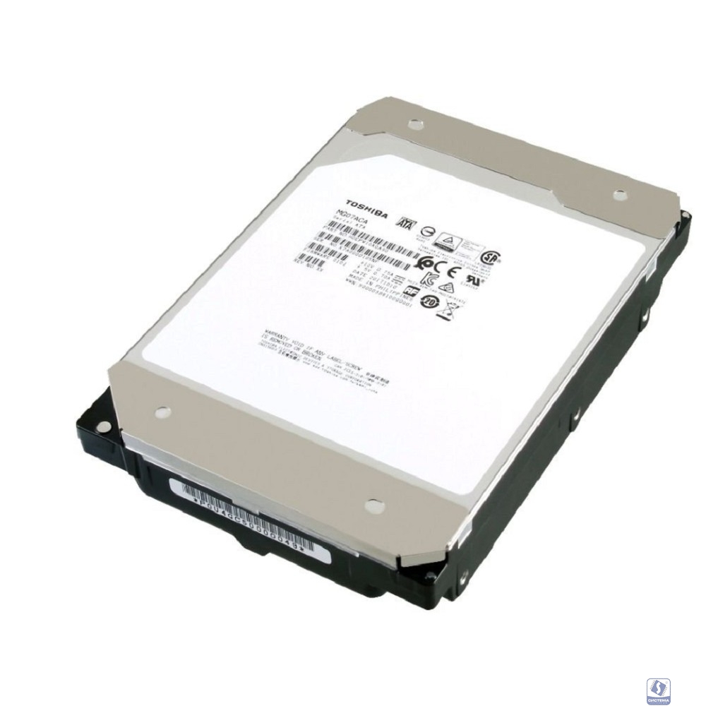 12TB HDD Toshiba SATA 12Tb 3.5" Server 7200 6Gbit/s 512Mb MG09ACA12TE