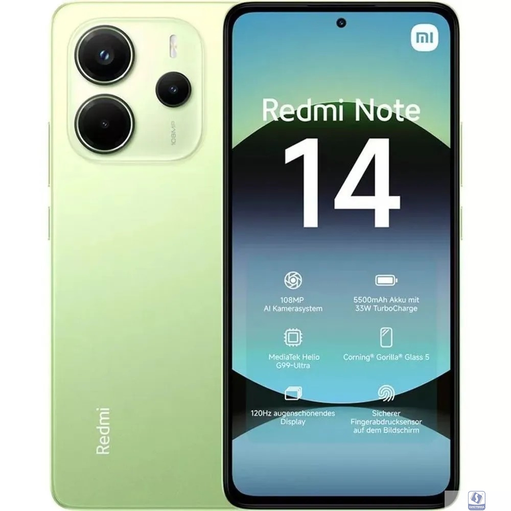 Xiaomi Redmi Note 14 6GB/128GB Lime Green [61583]