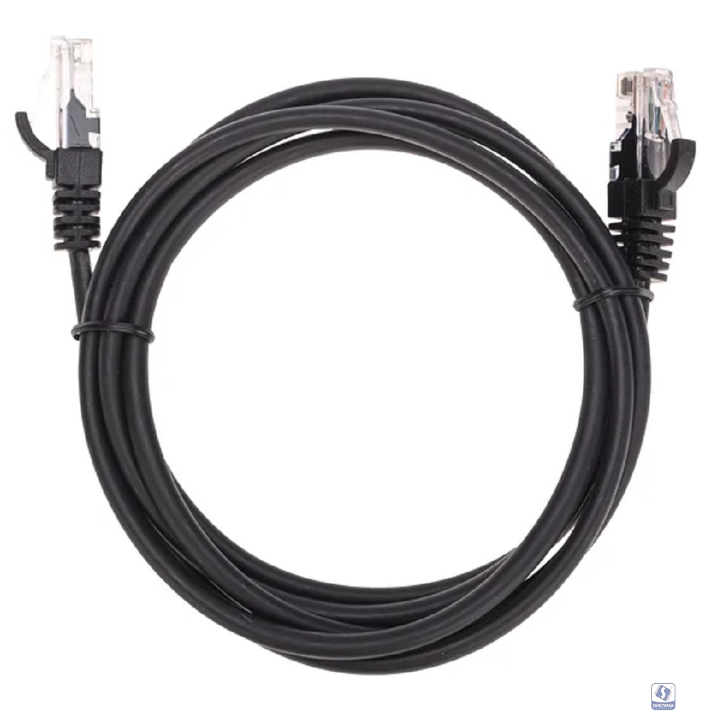 Rexant (02-0102-105) Патч-корд U/UTP, CAT 5e, RJ45-RJ45, 26AWG, LSZH, черный, 1,5м