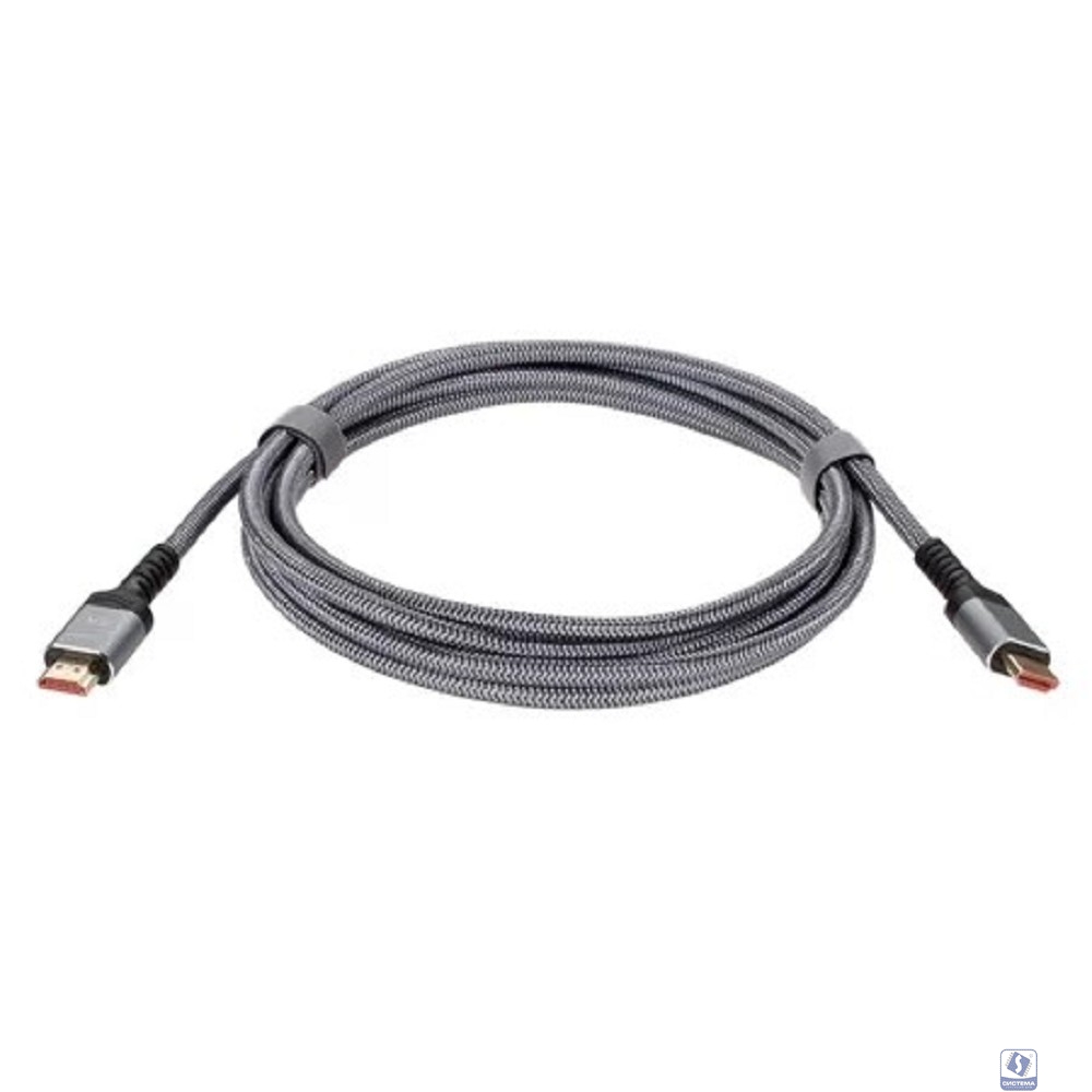 iOpen ACG859A-3.0 Кабель интерфейсный HDMI-HDMI 19M/M,ver. 2.1 8KX60Hz (Econom) оплетка 3m iOpen [4895182279308]