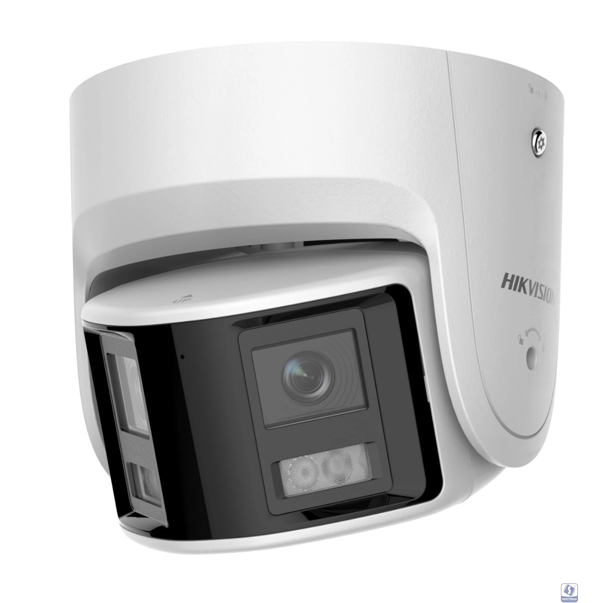  Hikvision DS-2CD2346G2P-ISU/SL(2.8mm) Камера видеонаблюдения IP 2.8-2.8мм цв. корп.:белый