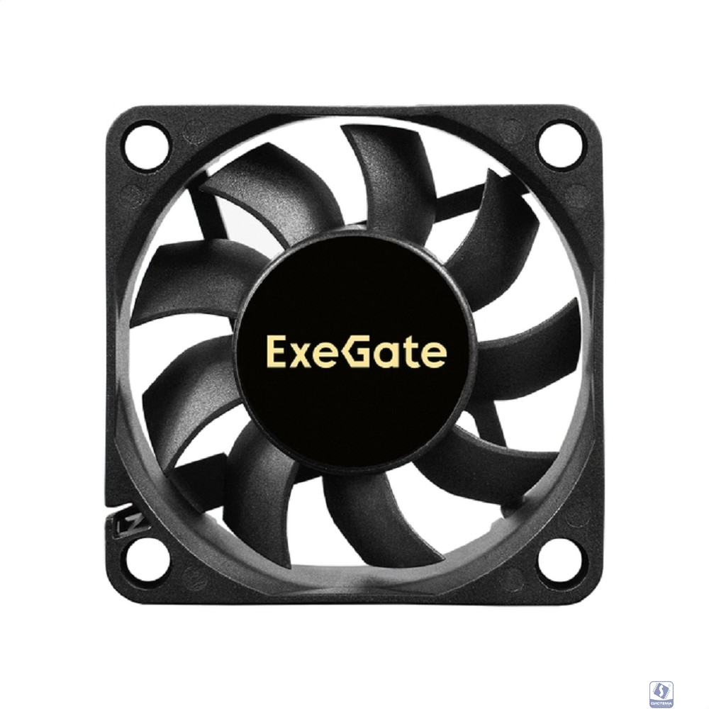 Exegate EX297032RUS Вентилятор 12В DC ExeGate ExtraPower EP06015B3P (60x60x15 мм, 2-Ball (двойной шарикоподшипник), 3pin, 5000RPM, 34dBA)