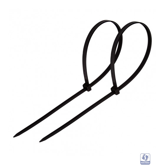 PROconnect (57-0201) Стяжка кабельная нейлоновая 200x3,6мм, черная (100 шт/уп)