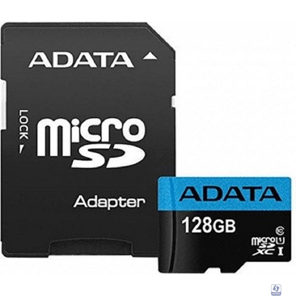 Micro SecureDigital 128Gb A-DATA AUSDX128GUICL10A1-RA1 