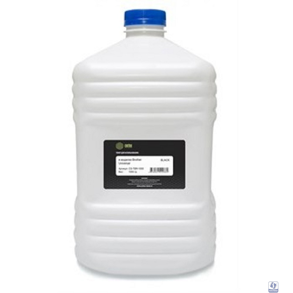 Тонер Cactus CS-TBR-1000 черный флакон 1000гр. для принтера Brother Universal