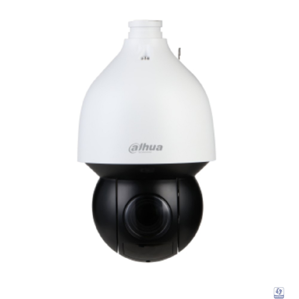 DAHUA DH-SD5A425GB-HNR Уличная купольная PTZ IP-видеокамера Starlight 4 МП 1/2.8” CMOS; 25x моторизованный объектив 4.8~154мм; ИК 150м; трев вх/вых: 2/1; аудиовх/вых: 1/1; IP67, IK10