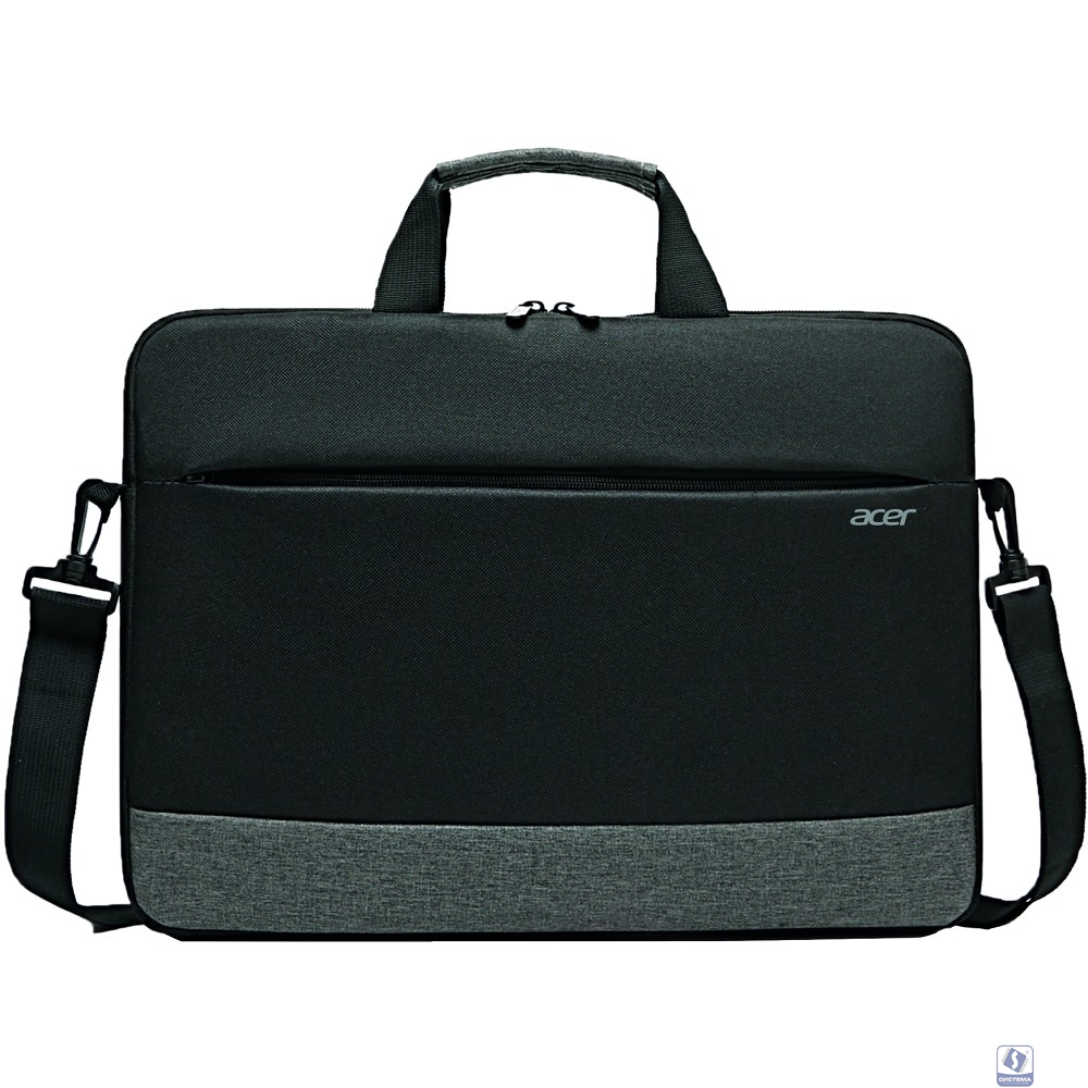 Acer LS series OBG202 [ZL.BAGEE.002]черный/серый полиэстер Сумка для ноутбука 15.6" 