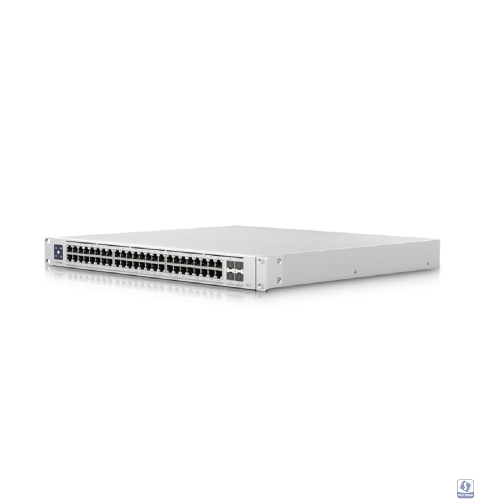 UBIQUITI USW-Enterprise-48-PoE PoE-коммутатор в стойку, 48х 2.5G RJ45, 4х 10G SFP+, раздача 720 Вт