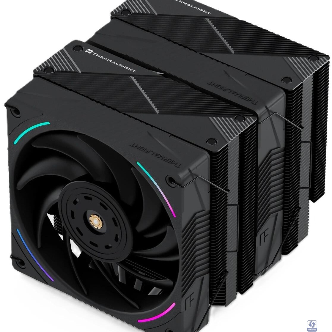 Thermalright Кулер Phantom Spirit 120 Vision EVO  LGA115X/1200/1700/1851/AM4/AM5 (Dual Tower, 2x120mm ARGB PWM Fan, медное основание, 7 тепл. трубок 6мм) / TRPS120VEVO