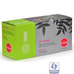 Cactus TK-540M Тонер Картридж Cactus CS-TK540M пурпурный для FS-C5100DN (4000стр.)