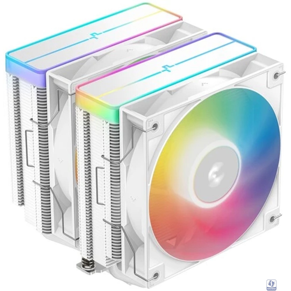 Cooler Deepcool AG620 WH ARGB V2 LGA20XX/1700/1200/115X/AM5/AM4 (R-AG620-WHAMMN-GJD)