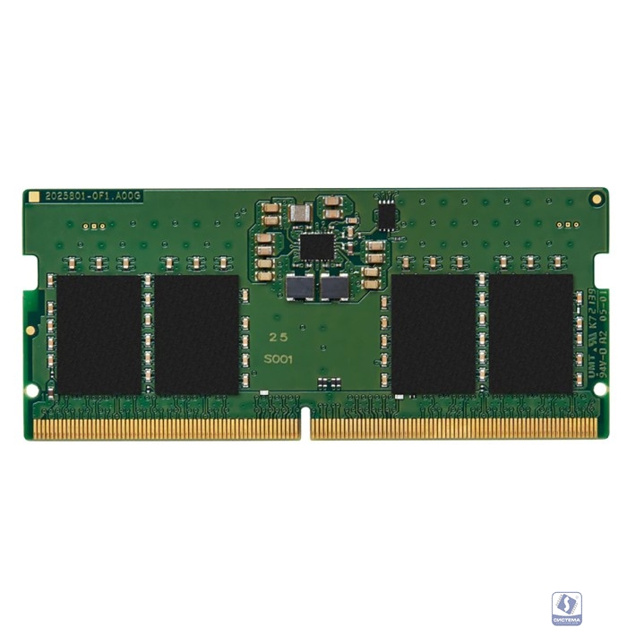 Kingston 8GB 5600MT/s DDR5 Non-ECC CL46 SODIMM 1Rx16 KVR56S46BS6-8