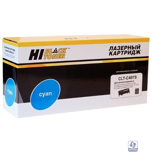 Hi-Black CLT-C407S Картридж для  Samsung CLP320/320N/CLX-3185/3185N/FN C с чипом
