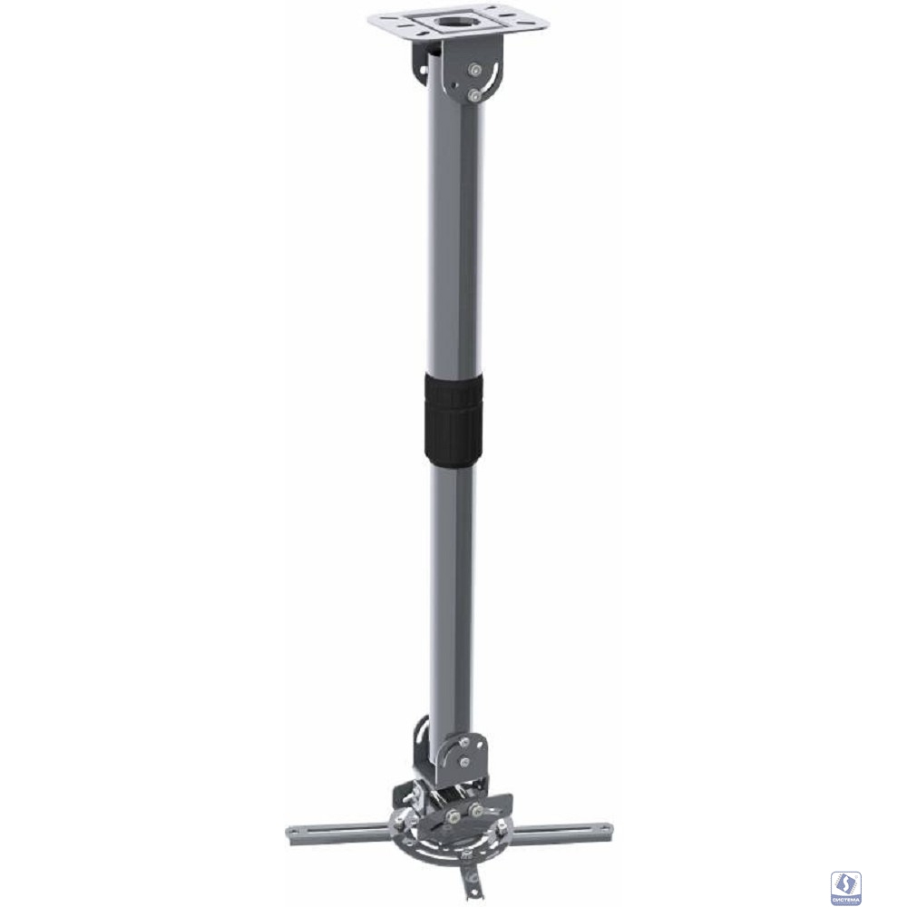 Cactus CS-VM-PR16L-AL серебристый Кронштейн для проектора макс.13.6кг настенный и потолочный поворот