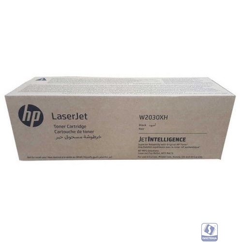 МПС Картридж HP 415X лазерный повышенной емкости черный (7500 стр) (W2030XH)