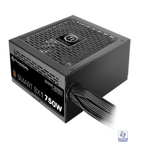 Блок питания Thermaltake ATX 750W Smart BX1 80+ bronze (24+4+4pin) APFC 120mm fan 8xSATA RTL