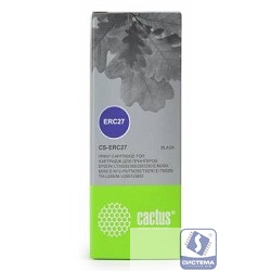 CACTUS ERC27 Картридж ленточный Cactus CS-ERC27 черный для Epson ERC 27 700000 signs