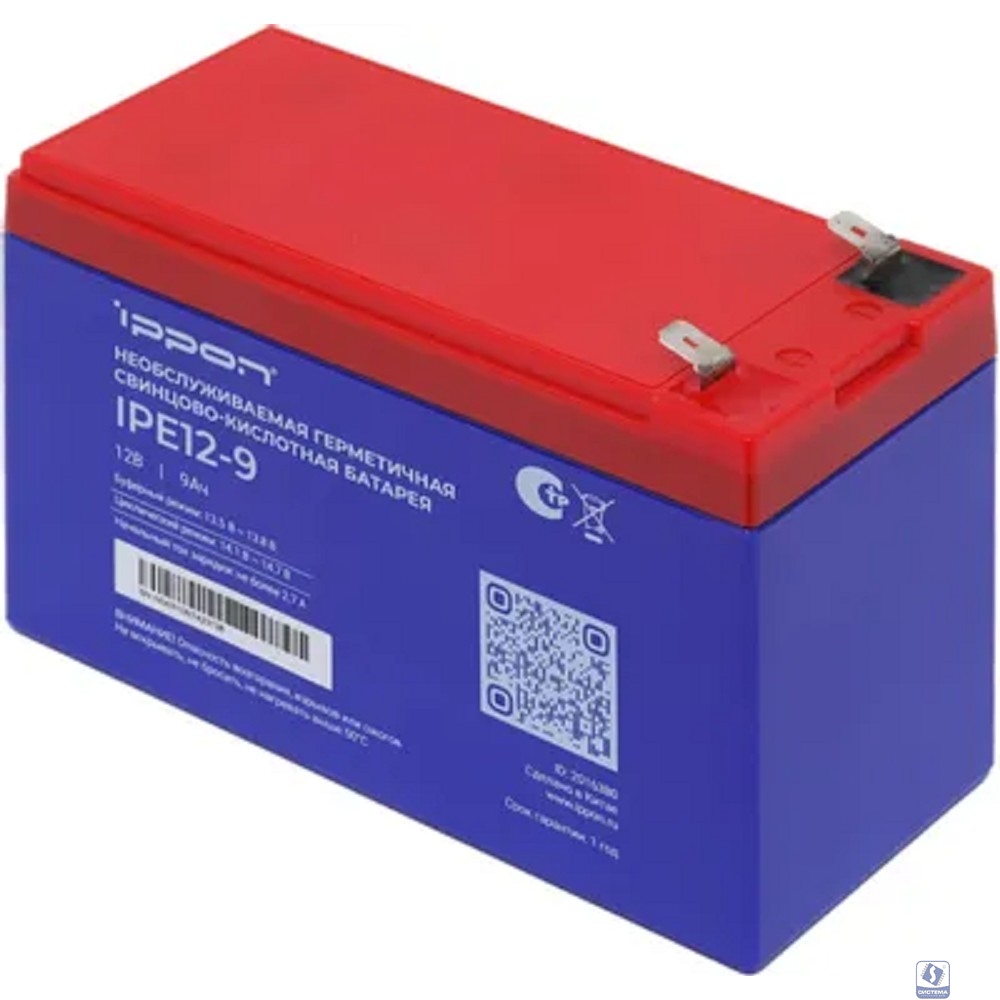 Ippon Батарея IPE12-9 12В 9Ач 