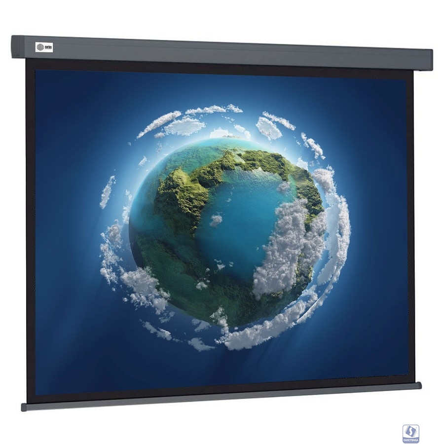 Экран Cactus Wallscreen CS-PSW-187X332-SG 187х332см 16:9 настенно-потолочный рулонный серый