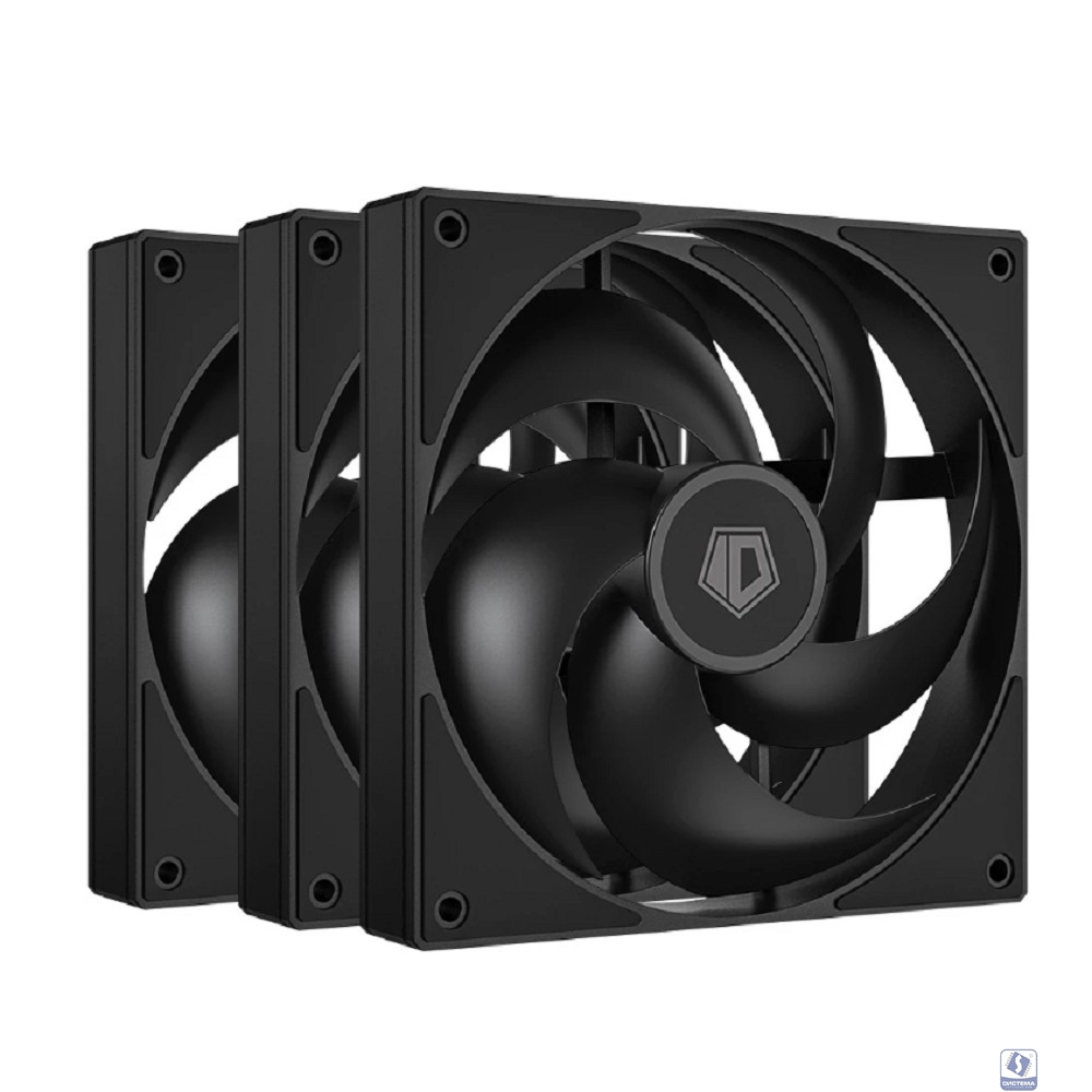 Case Fan ID-Cooling AS-120-K Trio черный 4-pin 