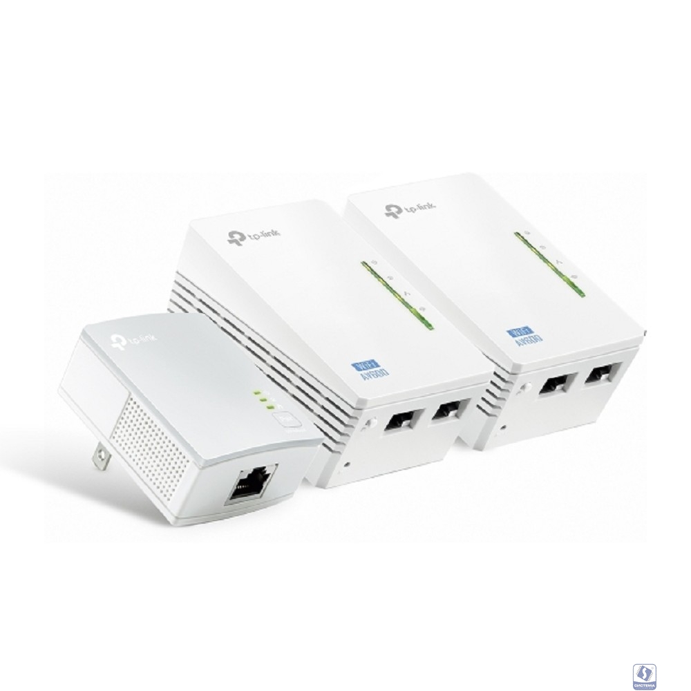 TP-Link TL-WPA4220 TKIT AV600 Комплект Wi-Fi Powerline-адаптеров с Wi-Fi